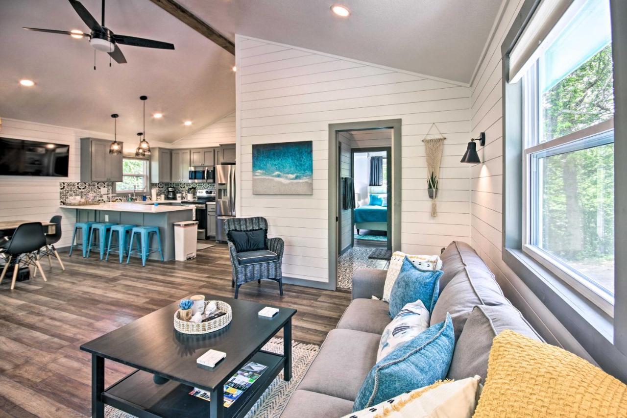 Cozy Eucha Cottage At Grand Lake With Hot Tub! Luaran gambar