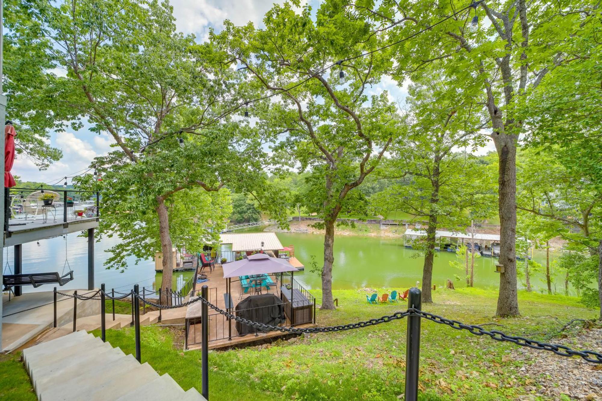 Cozy Eucha Cottage At Grand Lake With Hot Tub! Luaran gambar