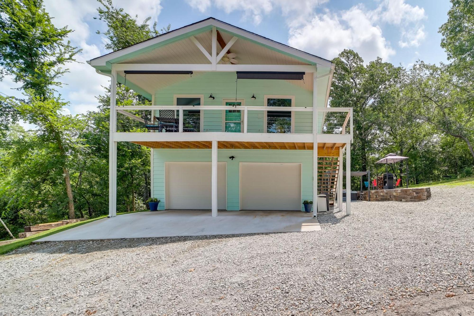Cozy Eucha Cottage At Grand Lake With Hot Tub! Luaran gambar